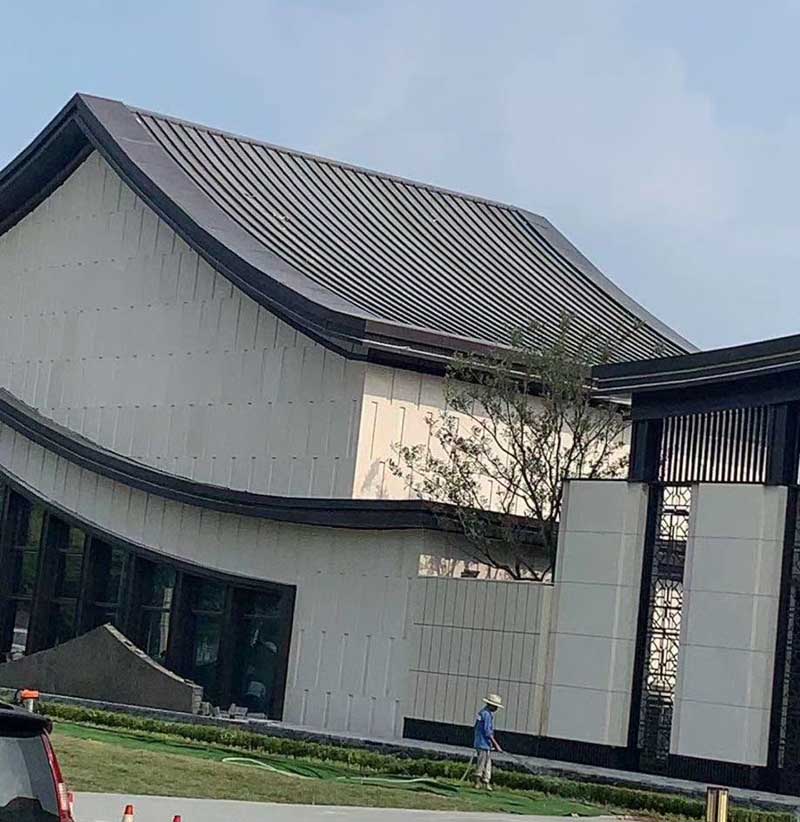 白沙金属屋面板的常见类型有哪些？